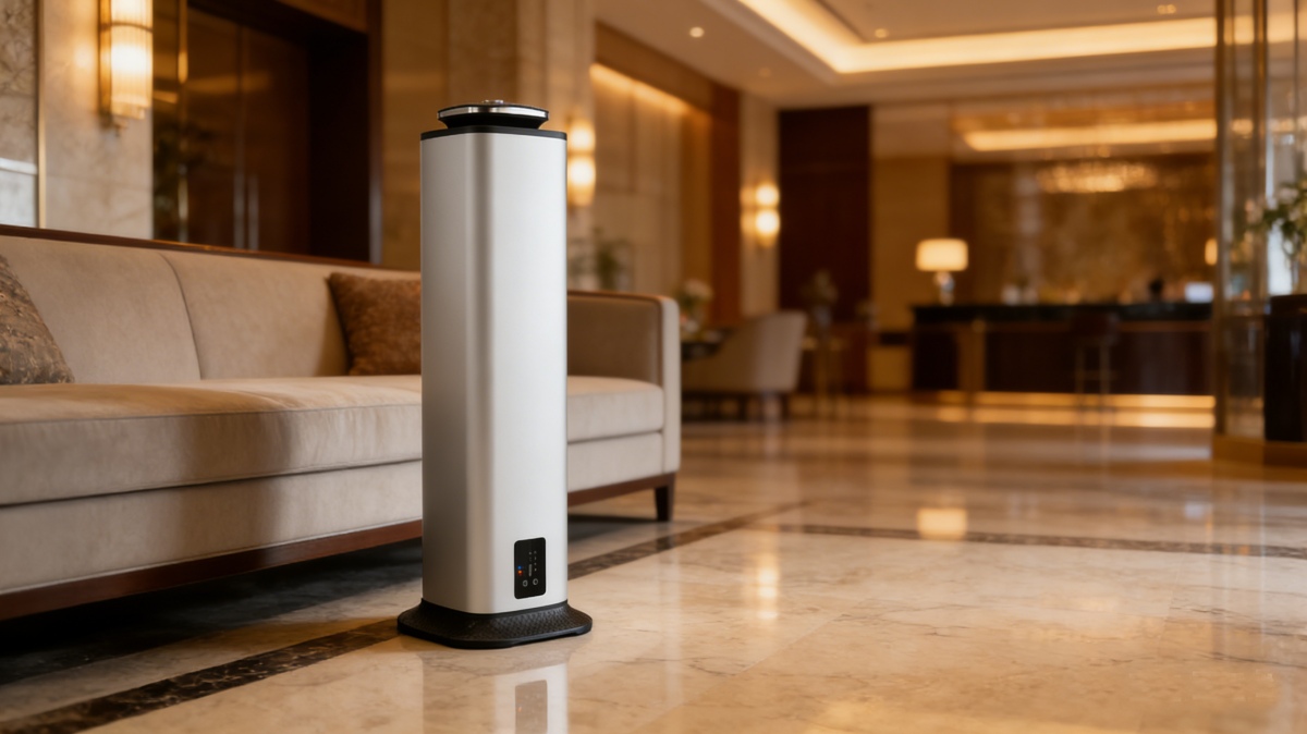 Metal Business Scent Diffuser with Bluetooth App HYM-1001F Metal Business Scent Diffuser with Bluetooth App HYM-1001F